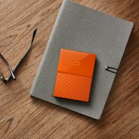 西部数据（WD）My Passport 4T 2.5英寸 活力橙USB3.0高速移动硬盘 WDBYFT0040BOR