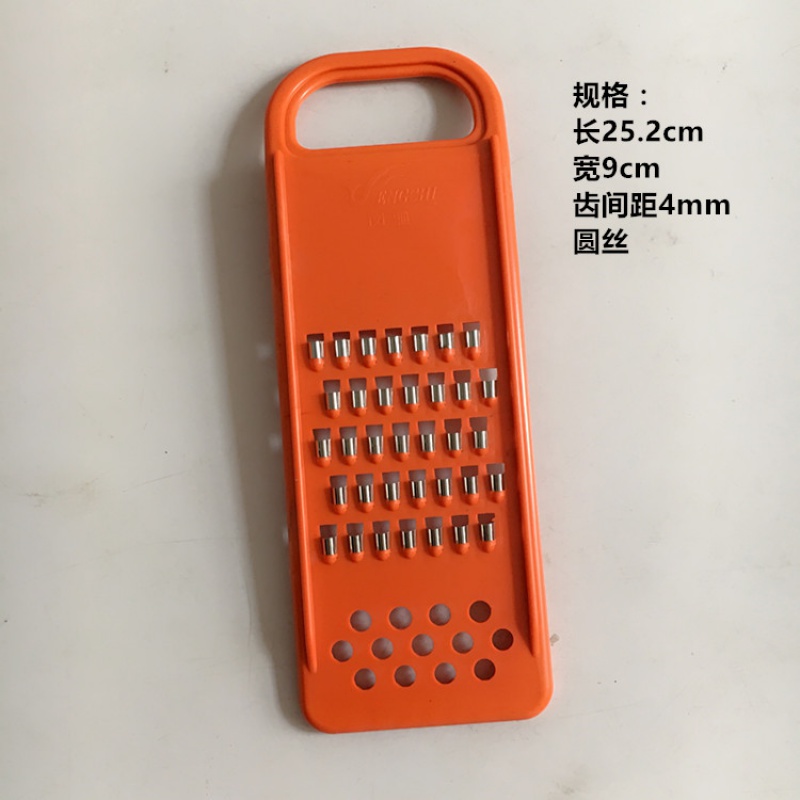 厂价直销护手器切菜器擦子红塑板切丝刀土豆丝锋利刨丝器 敬平 凤驰白板4mm(2用切丝器)高清大图
