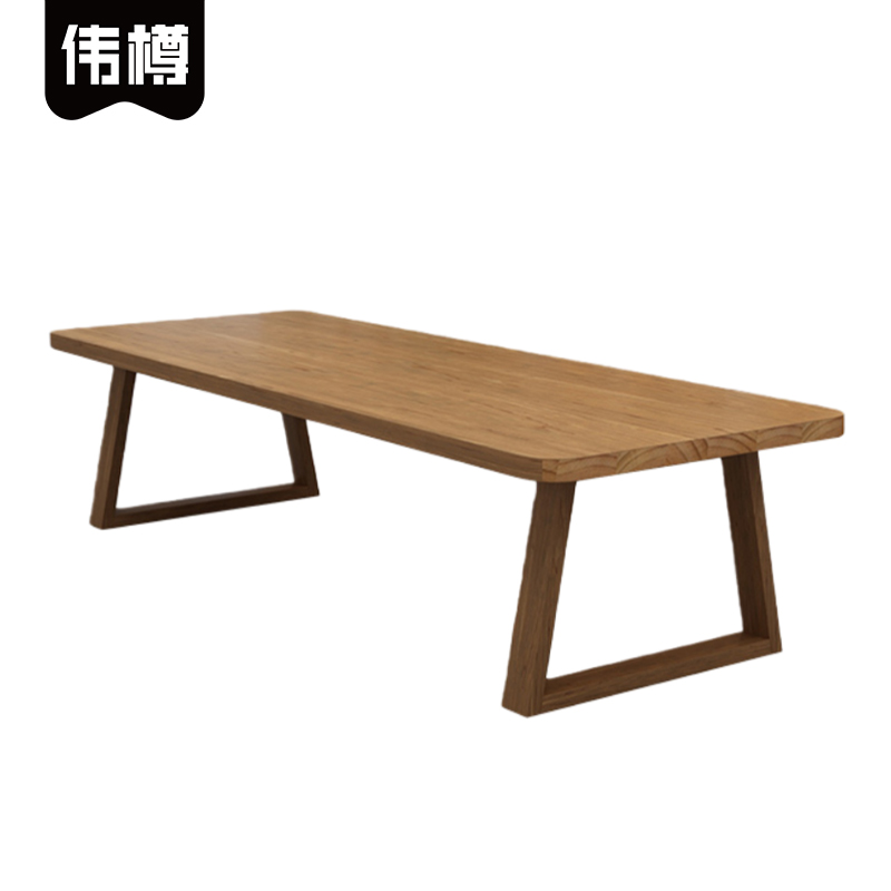 伟樽书桌办公桌220*90*75cm张高清大图