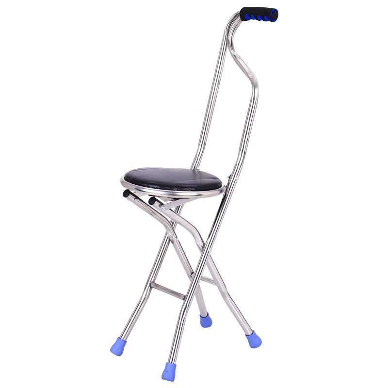 老人拐杖椅凳四脚助行器走路辅助器残疾人扶手架脑梗康复训练器材