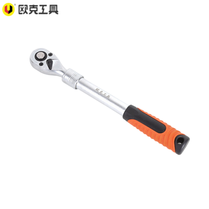 欧克 1/2伸缩杆棘轮扳手72齿6档 12.5(1/2英寸)OK-6085把高清大图