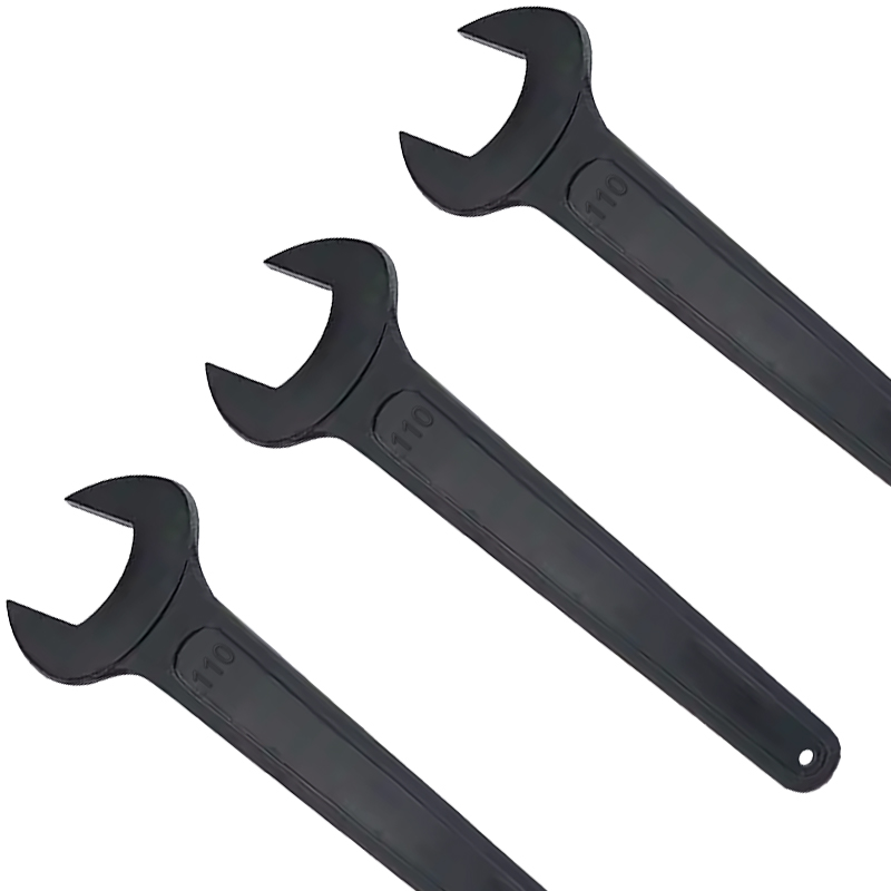 立伟铁牛单头呆扳手110mm/把高清大图