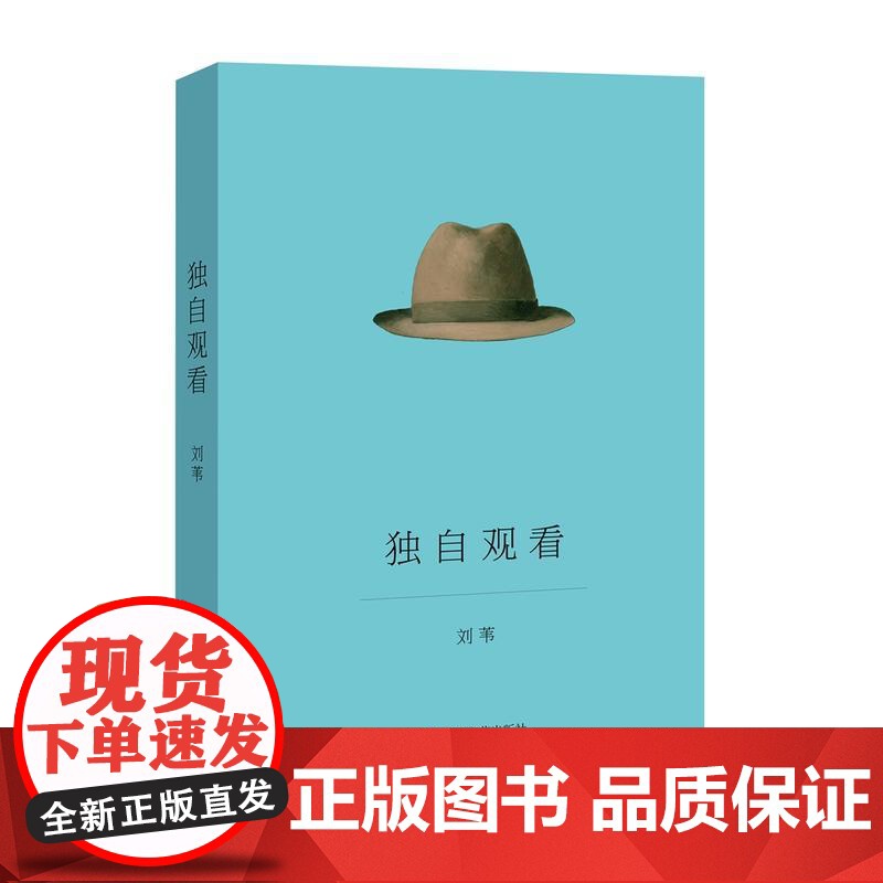 独自观看 刘苇 上海文艺出版社 正版书籍高清大图