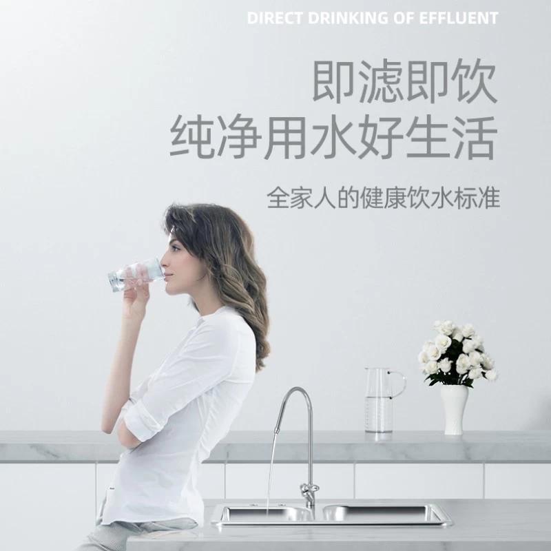德国德克西Q1-1 超滤净水器家用直饮自来水龙头前置过滤器厨房不锈钢净水机（两年滤芯，不含安装）