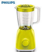 飞利浦(Philips)HR2100/40 家用多功能果汁搅拌机小型多档电动料理机台式1.5L辅食 橙黄色