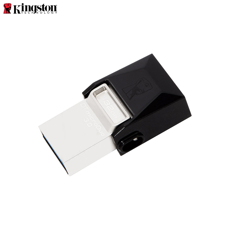 J金士顿(Kingston)DTDUO3 32GB 手机/平板电脑U盘 USB3.0 银色