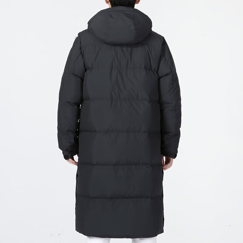 阿迪达斯(adidas) 羽绒服男装 2022冬季新款运动服休闲夹克连帽保暖长款羽绒外套 HN2099