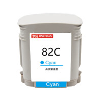 京贤82C墨盒蓝色适用惠普10ps 120nr 20ps 500 510 800 50ps 815 820一支