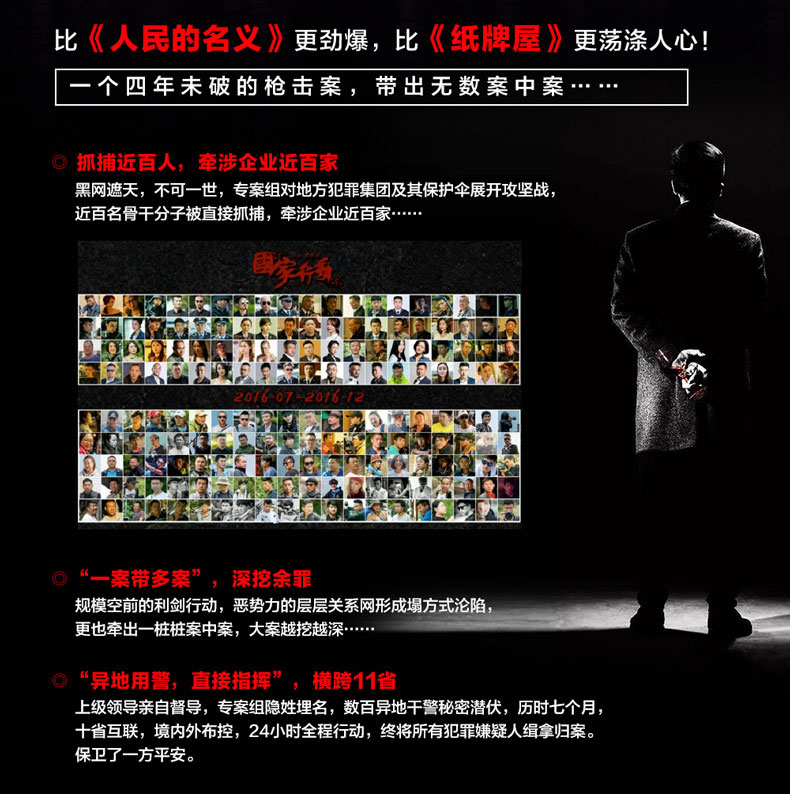 [正版]国家行动程琳无论涉及到谁都将一查到底腐败的人背后有人我们的背后有国家悬疑推理警匪破案犯罪打黑惩除恶反腐刑侦探笔记高清大图