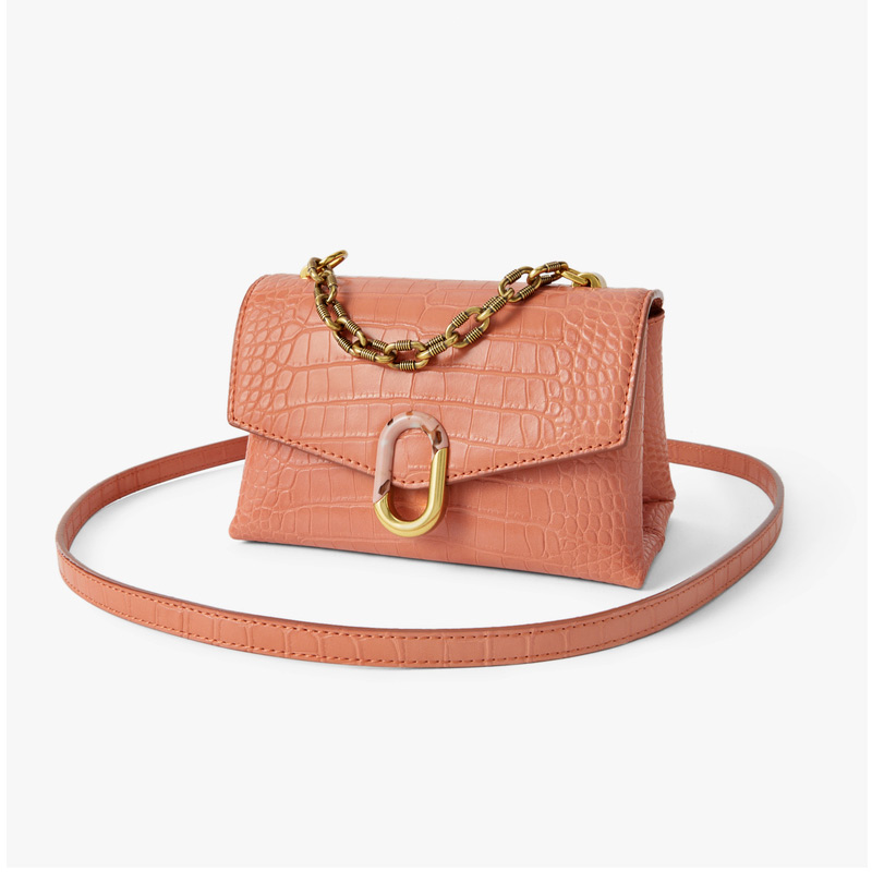 英国clous krause斜挎包女包时尚纯色单肩包 参数