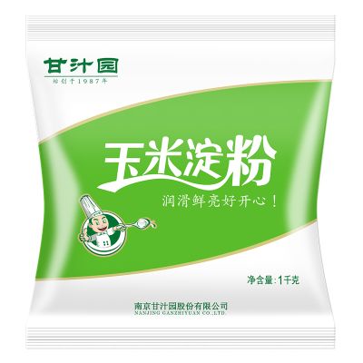 甘汁园 玉米淀粉1kg 家用烹饪勾芡糕点烘焙原料