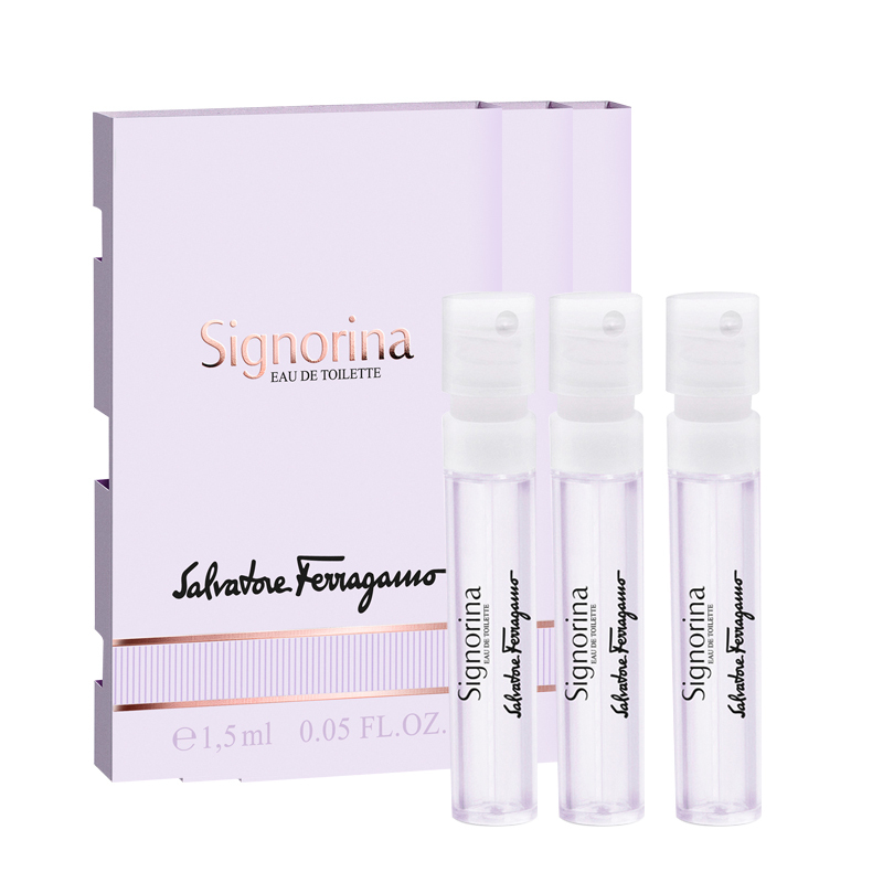 菲拉格慕伊人女士淡香水试管小样试用装 1.5ml 3支装