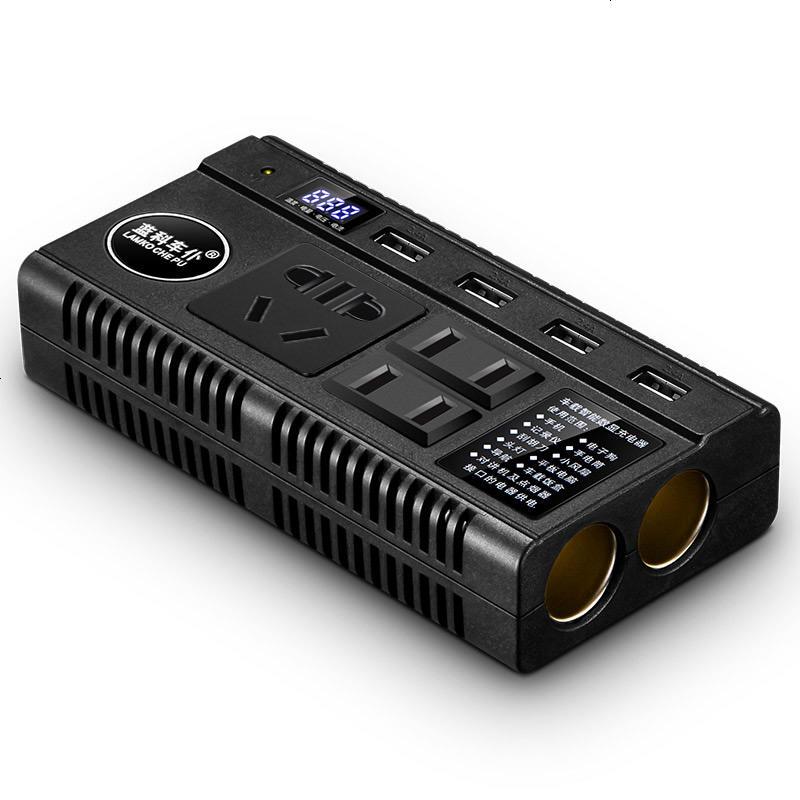 车载逆变器12v24v转220v汽车电源转换器多功能充电器