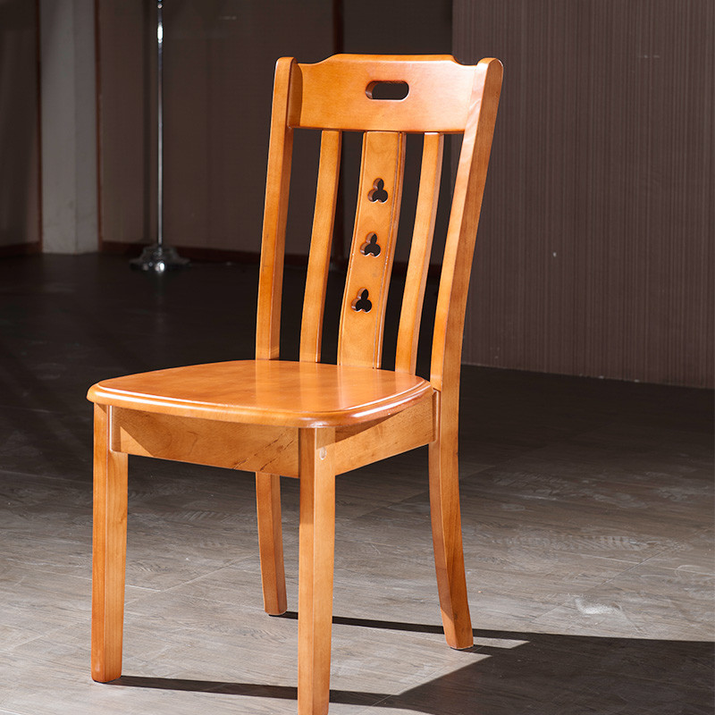 天惠子椅子实木餐椅橡木家用简约现代中式餐厅餐桌木质木头木凳子靠背
