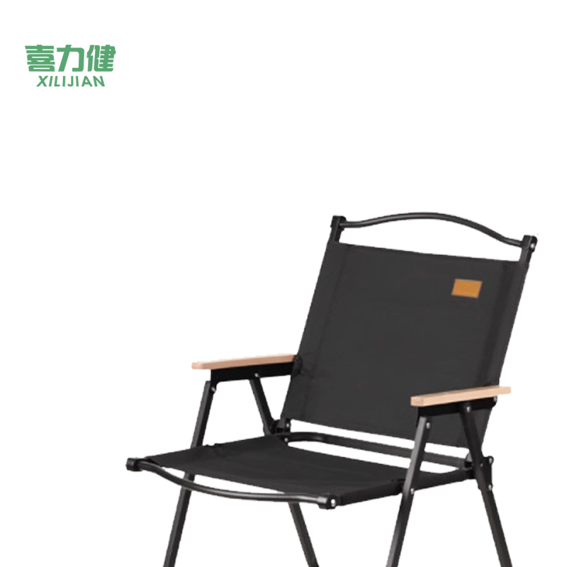 喜力健 户外便携折叠椅 JG黑色-52*52.5*78CM 个高清大图