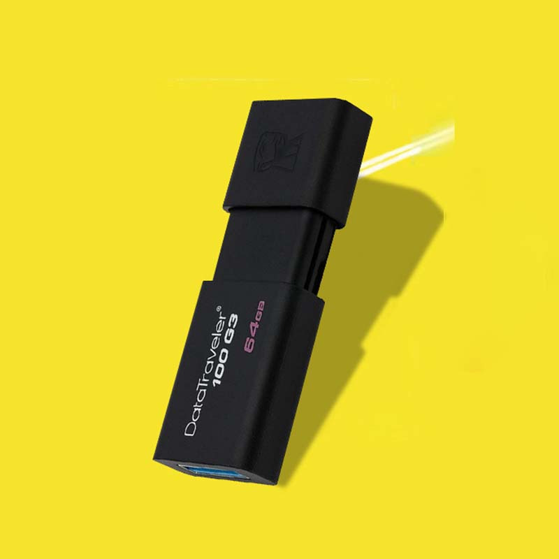 金士顿商务u盘DT100G332G64G128G USB3.0高速优盘u盘定制 64G