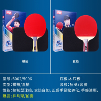 红双喜(DHS)乒乓球拍56789星五星六星专业级学生成人直拍横拍单拍