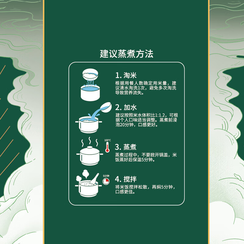 金福乔府大院鹿系列长粒香米真空5kg高清大图