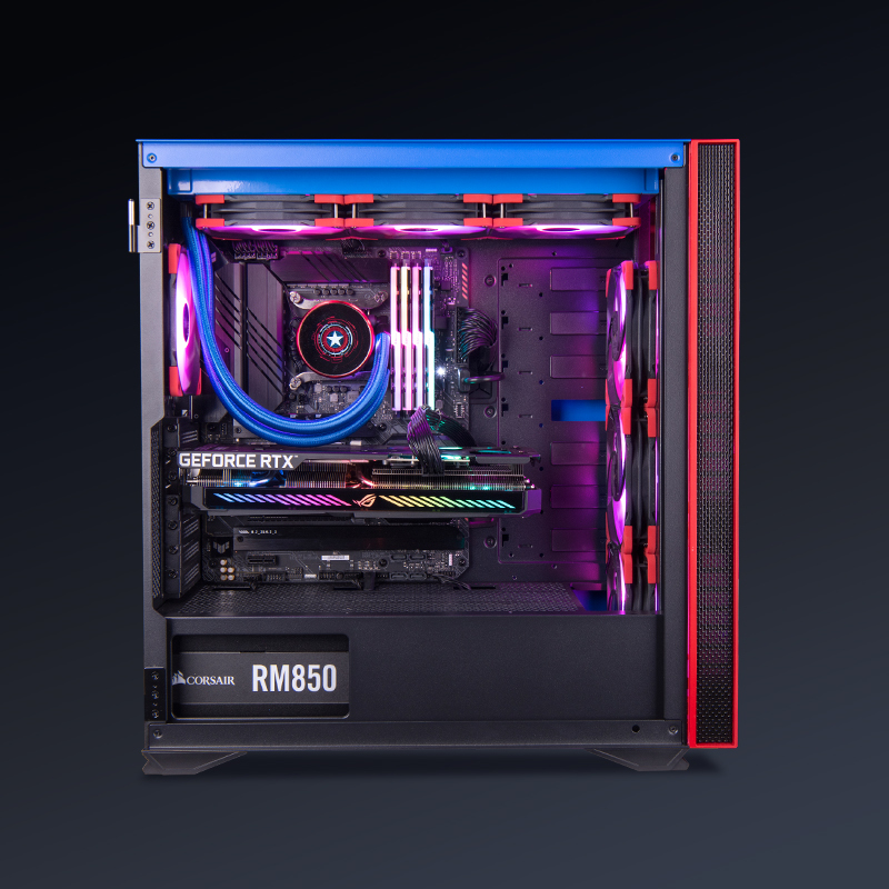 宁美国度 11代酷睿 i7 11700K/RTX3060/3070台式电脑主机漫威美队电竞游戏赛博朋克2077高配组装整机DIY