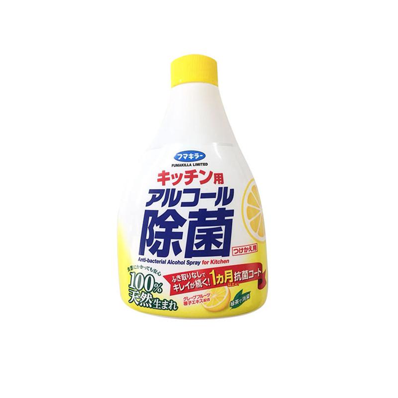 未来(VAPE) 厨房用持久杀菌 酒精消毒喷雾补充装400ml 除菌剂