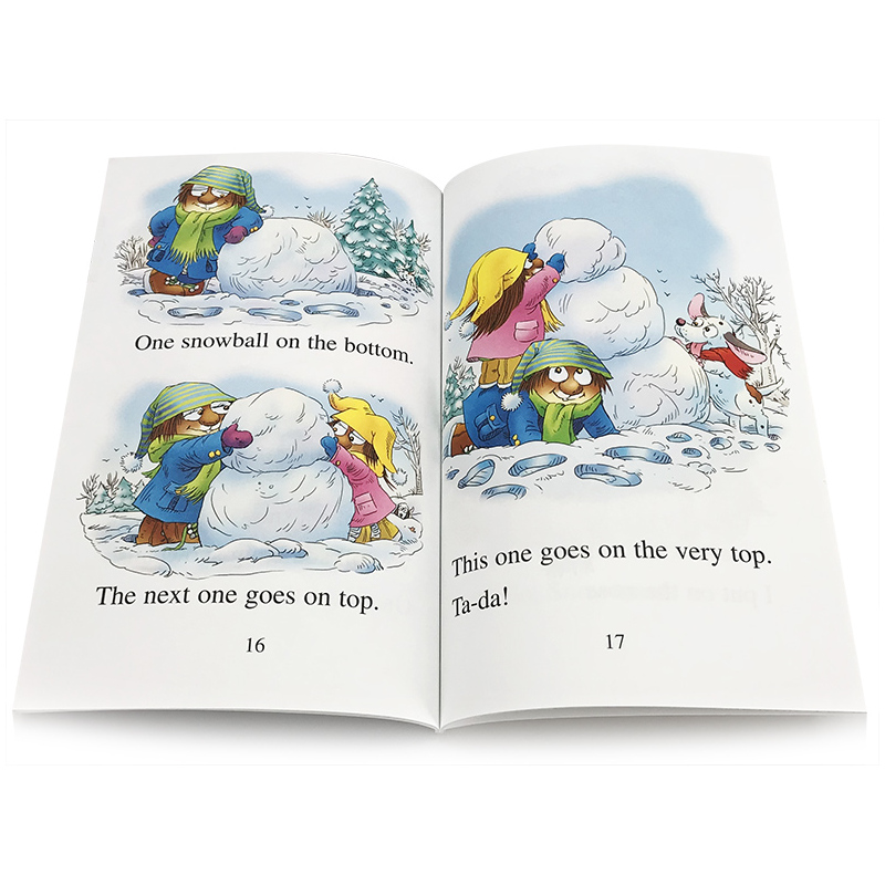 [正版]送音频英文原版Merry Christmas圣诞节庆绘本I Can Read系列Snowball Soup雪球汤