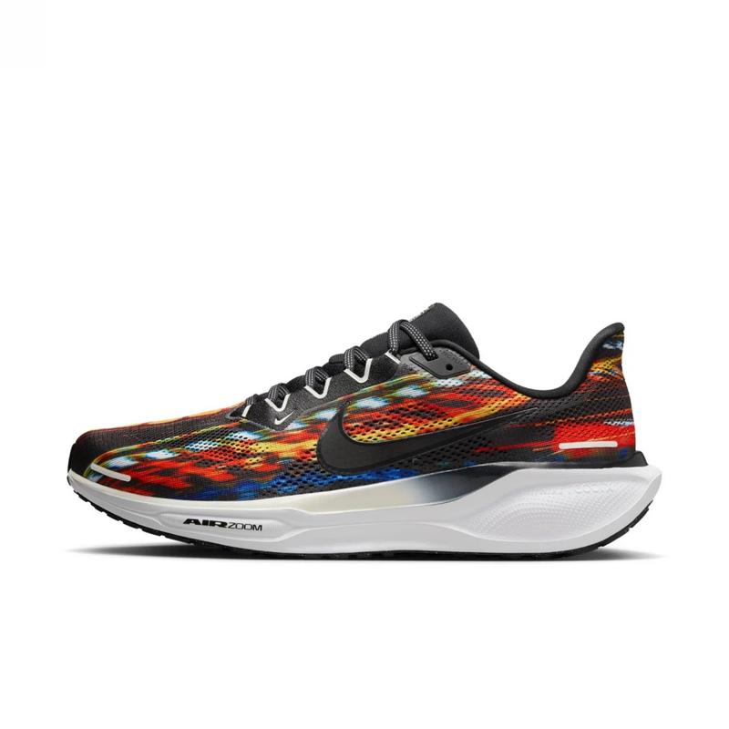 耐克(NIKE)跑步鞋男缓震透气专业训练竞速路跑鞋黑灰拼色高反弹能