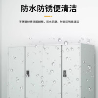 晋舰车库收纳柜密码防盗铁皮柜车位杂物储物柜大空间防潮柜对开高架
