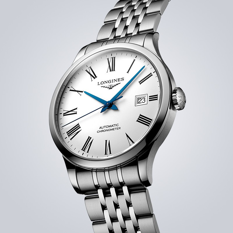 浪琴(longines)瑞士手表进口 开创者系列l888机芯 蓝宝石镜面 送男友