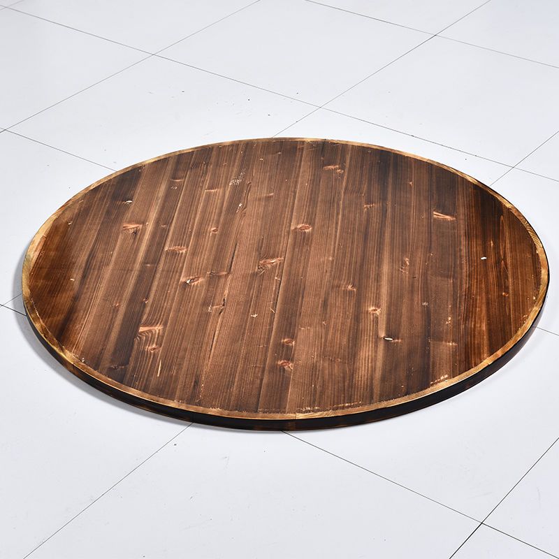 加厚大圆桌面实木圆桌子台面家用酒店可折叠杉木圆桌面