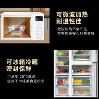 [补贴10%]一次性碗吸塑碗一整箱塑料碗摆摊带盖圆形冰粉打包盒商用饭店批发