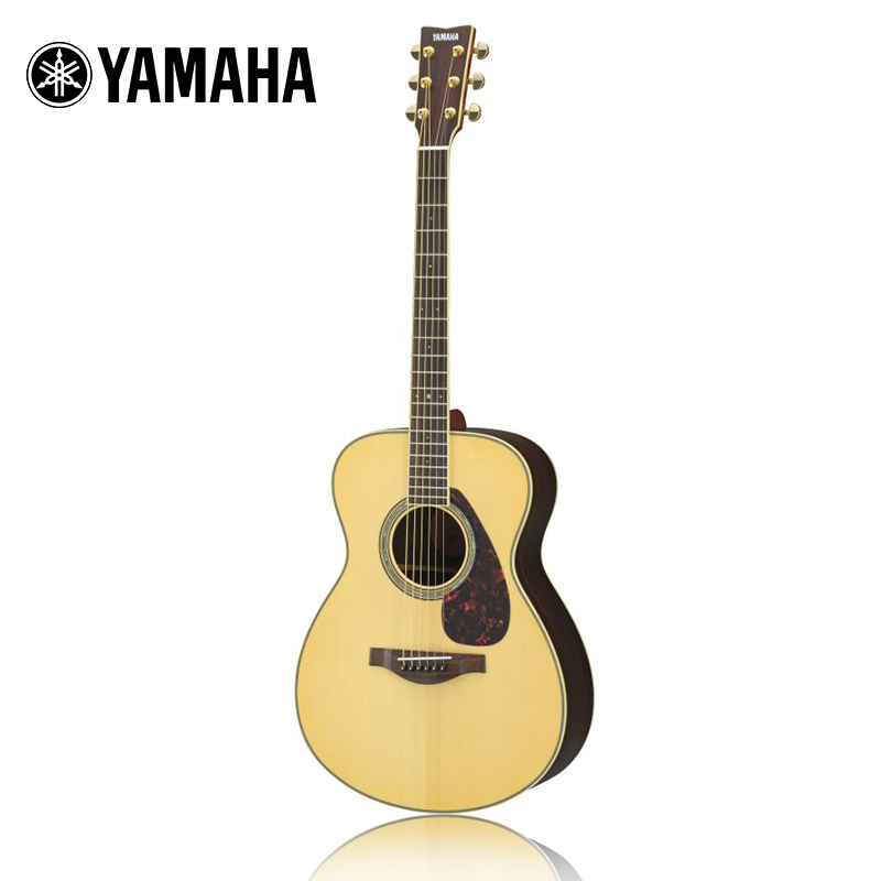 雅马哈（YAMAHA）单板吉他LL6/LS6/LJ6全单吉他LL16电箱吉他木吉他 LS6 ARE【40英寸原木色】