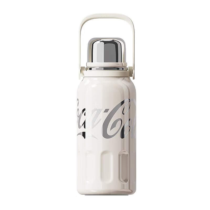 格沵 可口可乐联名款保温杯 GE-CK23AW-B36-1 水杯无肩带星光白 1200ml