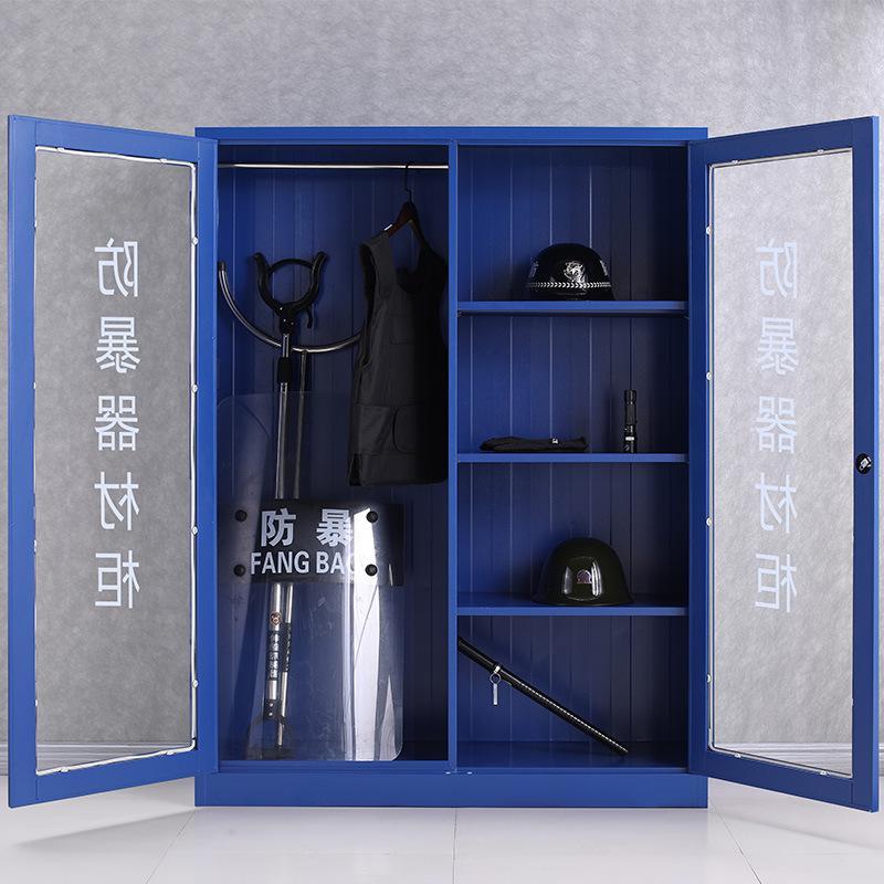 汉诺鑫威防暴器材柜安保装备柜反恐安全器械柜应急柜防爆储存柜盾牌箱柜子