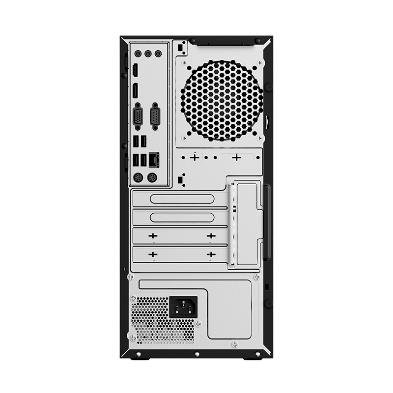 联硕弘道 DZ700MR国产商用台式机 兆芯KX-7000/16G/256G/银河麒麟系统试用版/单主机高清大图