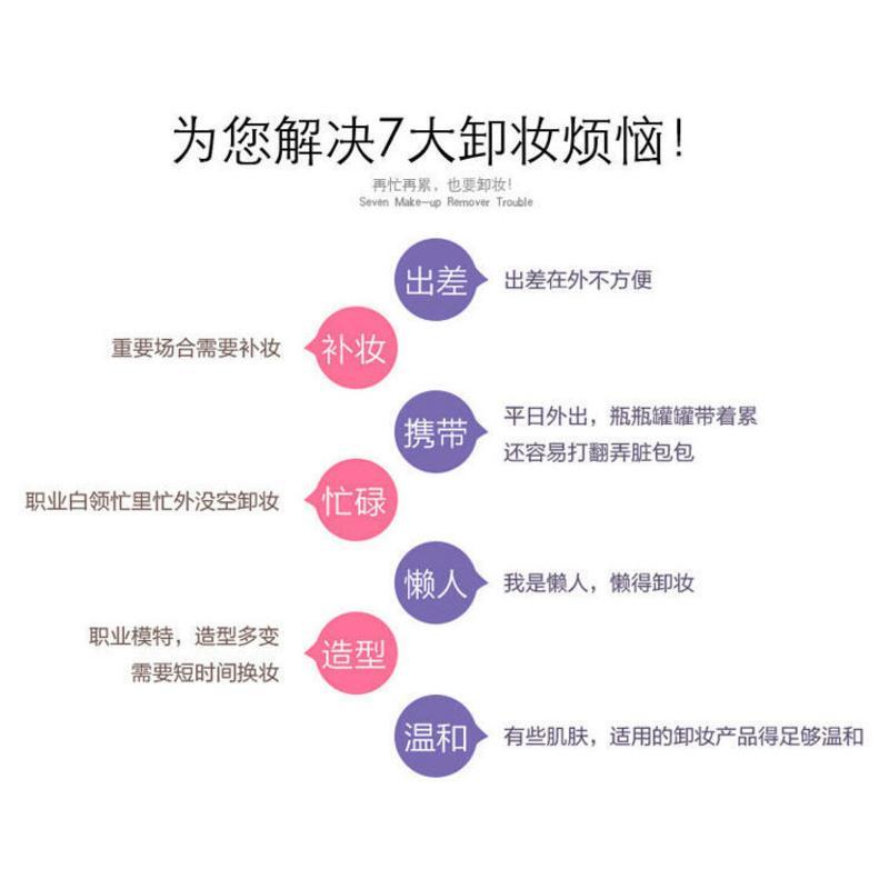 卸妆湿巾一次性深层温和清洁卸妆巾免洗便捷卸妆棉120片 花香味卸妆湿巾1包[共120片]