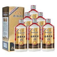 [2016年老酒]贵州茅台集团 酱香型53度高度白酒中秋送礼收藏自饮宴请粮食酒500ml*6瓶整箱装 陈年老酒15