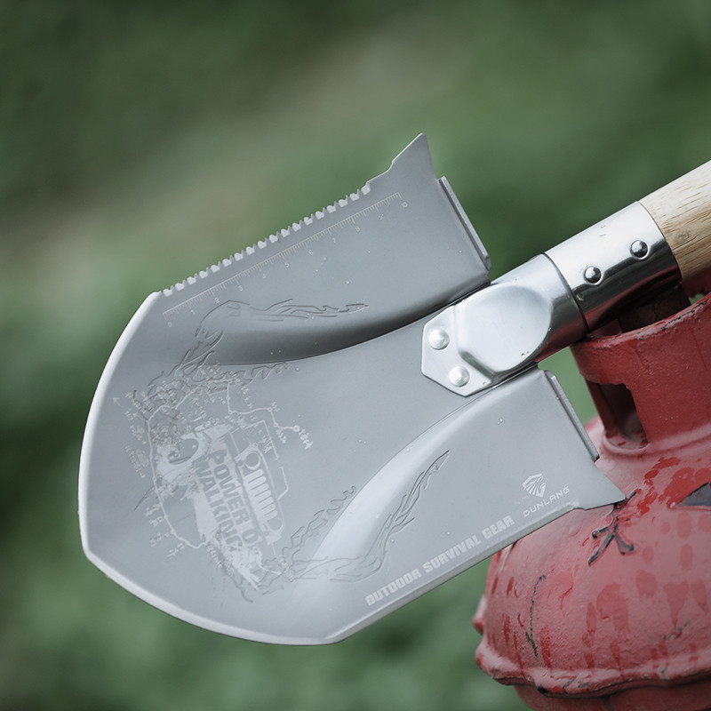 战驴多用工具s09 锰钢战备锹工兵铲205工兵锹兵工铲子军工铲大号铁锹