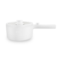 山水(SANSUI)电煮锅多功能电炒锅一体单人小火锅一人食宿舍煮面神器迷你蒸煮小电锅 多功能电煮锅宿舍小电锅