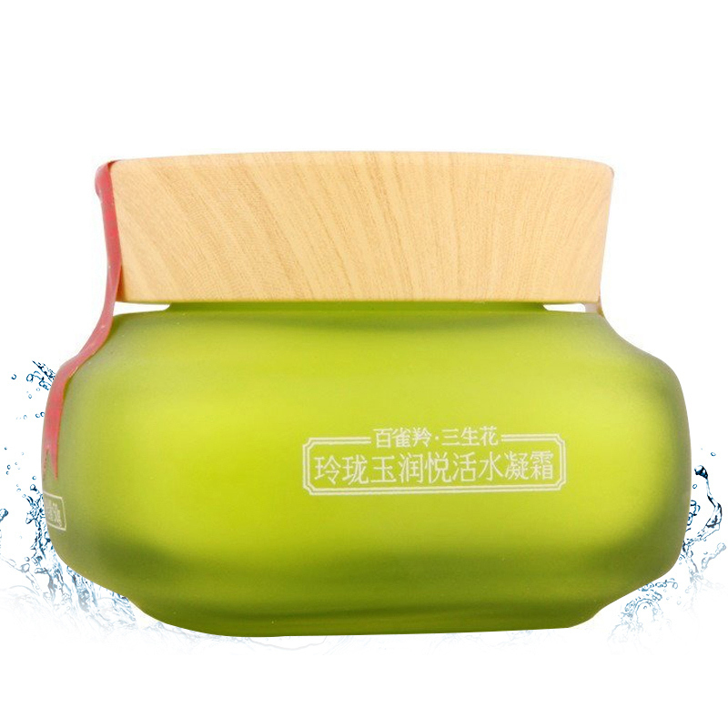[苏宁超市]百雀羚 三生花玲珑玉润悦活水凝霜 50g