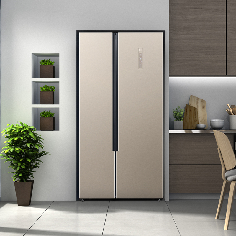 西门子siemens501升超薄对开门冰箱家用嵌入式双开门电冰箱风冷无霜