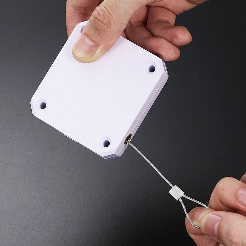 红鲸鱼 免打孔拉绳闭门器 自动回位简易关门器 1个高清大图