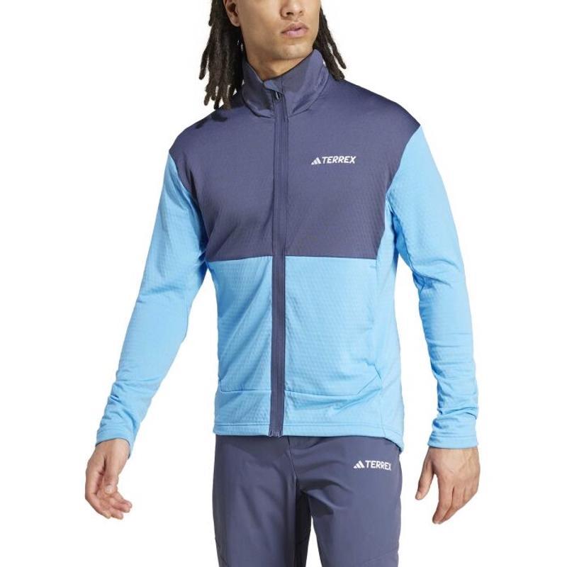 阿迪达斯(adidas)adidas TERREX男士透气保暖拉链运动夹克户外休