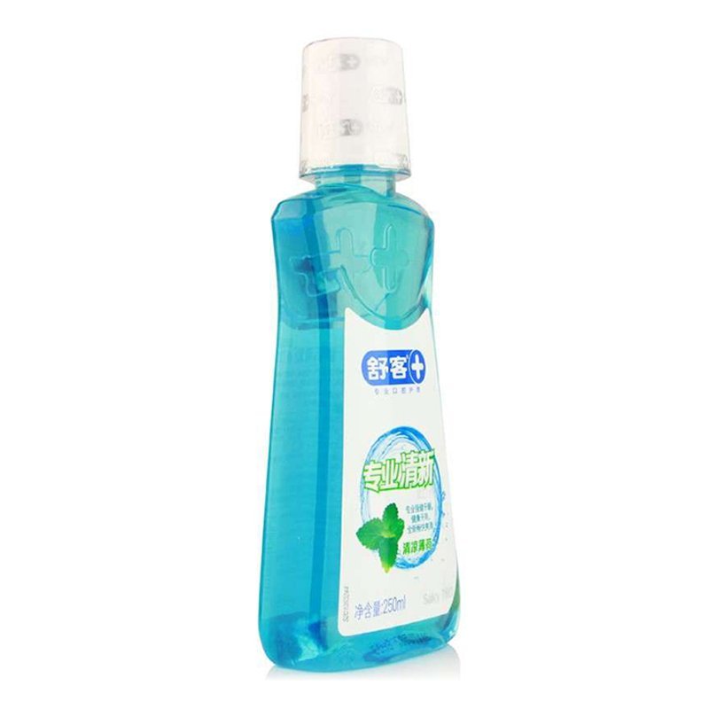 舒客漱口水250ml（清凉薄荷味）