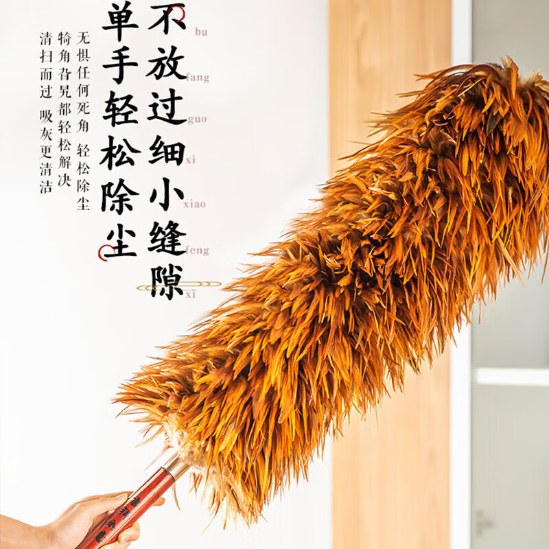 能创未来鸡毛掸子除尘扫灰掸不掉毛高端除灰神器高清大图