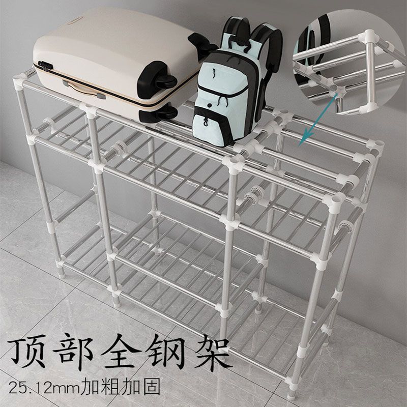 布衣柜钢管加粗加固简易衣柜双人布艺收纳挂衣架经济型柜子储物柜