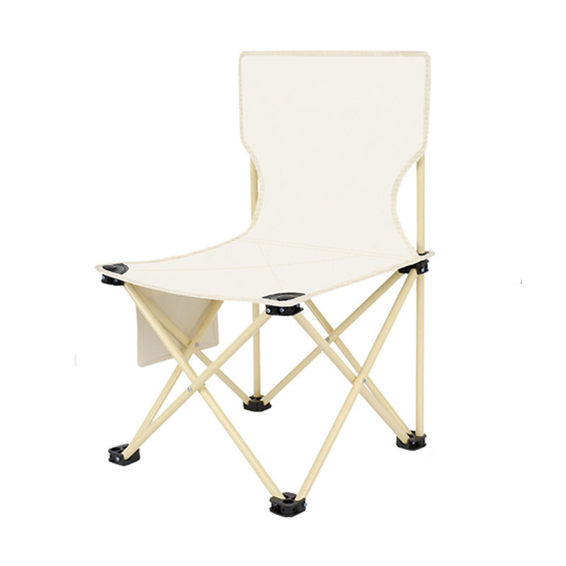 徽羚羊云休户外折叠椅加大米色