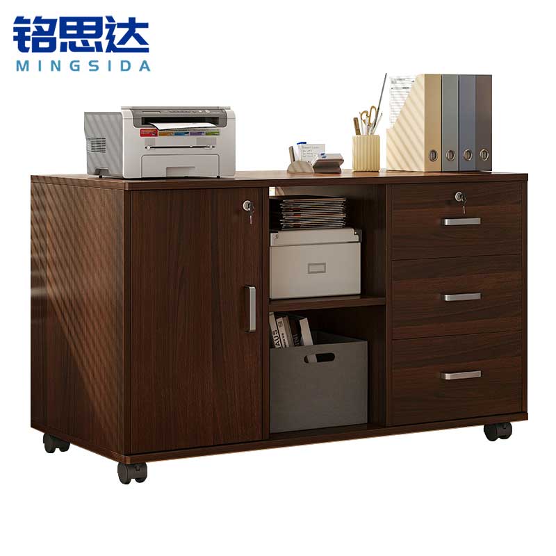 铭思达矮柜三抽两格一门个高清大图