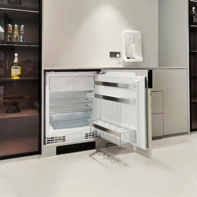 西门子 KU15LADF0C 德国原装进口iQ500嵌入式小冰箱冷藏室自动除霜冷冻不串味商用冷藏展示柜高清大图