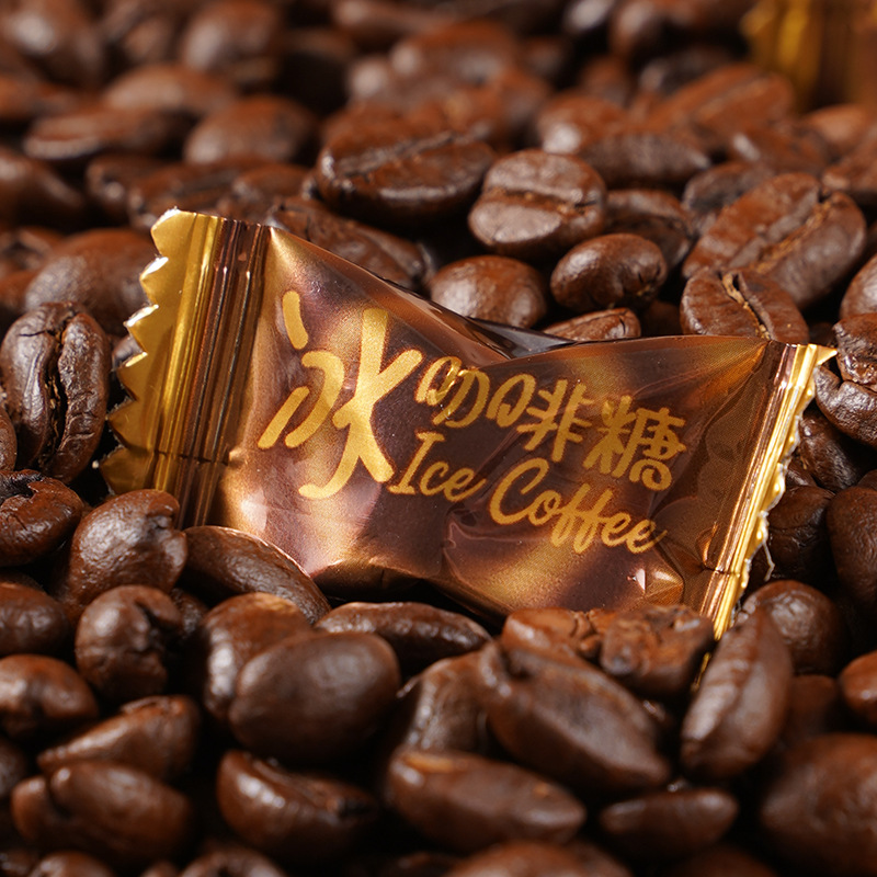 冰咖啡糖120颗 冰咖啡香润糖润喉糖上班防开车困草本精华清凉劲爽提神高清大图