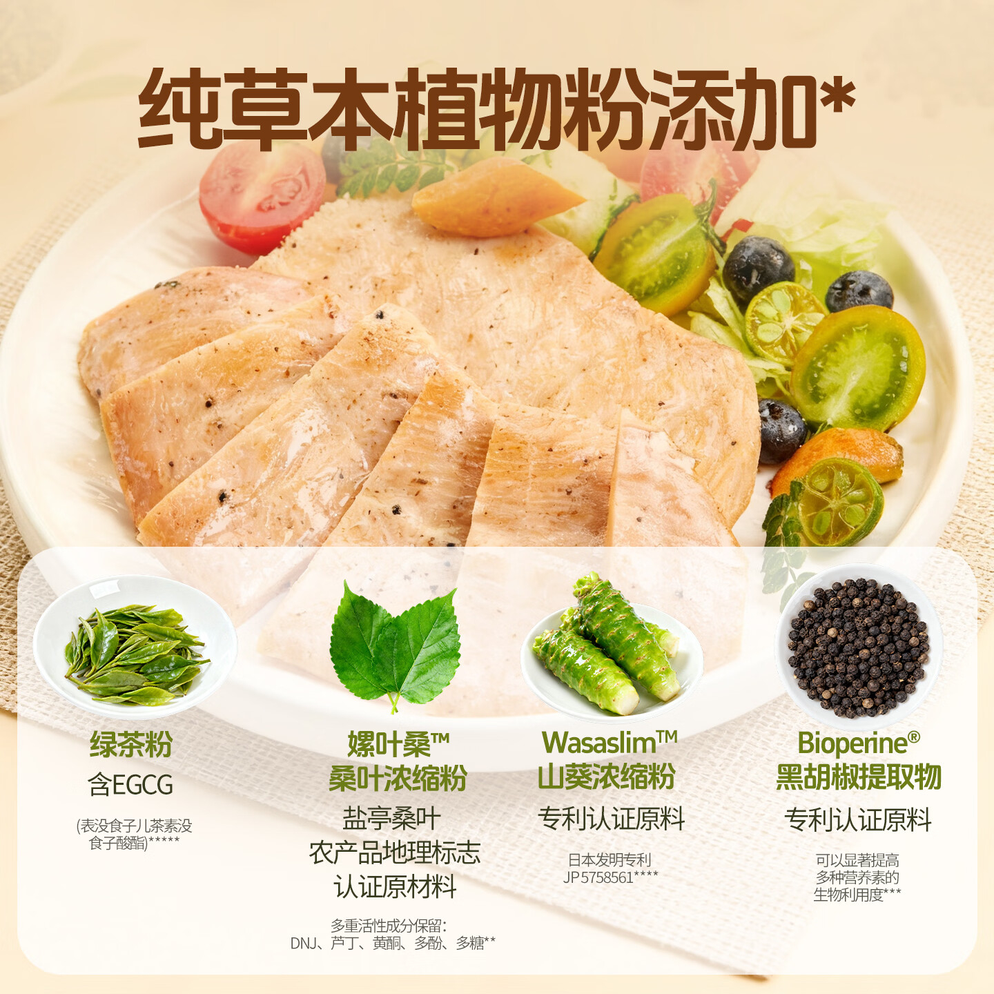 DGI 控能黑松露芝士鸡胸肉60g*3袋高清大图